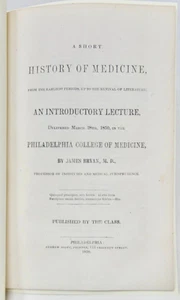 History of Medicine, from the Earliest Periods, up to the Revival of Literature - Picture 1 of 1