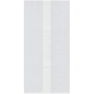 Plymor 12" x 10" x 24", 2 Mil Gusseted Plastic Bags - Picture 1 of 5