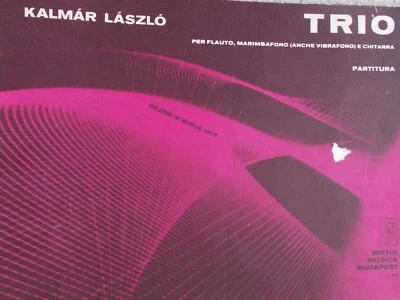 Guitarra marimba flauta trío Kalmar Laszlo sin marca Foto 1 de 2