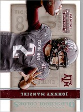 2015 Panini Contenders Draft Picks Old School Colors #27 Johnny Manziel