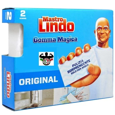 MASTRO LINDO SET OF 2 PIECES MAGIC RUBBER MASTROLYIND STAIN ERASER TRIPLE LAYER