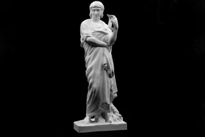 Virgil, Roman Poet Statue | Classical Literature Sculpture | Ancient Rome Art | - Picture 1 of 6
