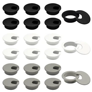 18 Pcs Desk Cord GrommetDesk Hole Grommet Cable Grommet Wire GrommetsDesk Gro... - Picture 1 of 7