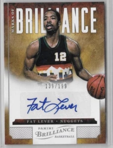 Autógrafo Fat Lever 2012-13 Panini Brilliance/199 - Imagen 1 de 2