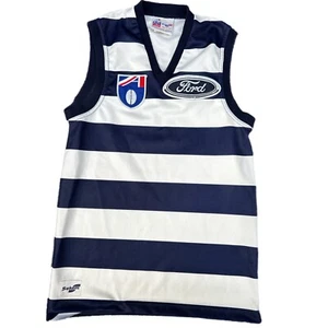 Sekem 90s Vintage Geelong Cats AFL Jumper Guernsey Jersey - Picture 1 of 12