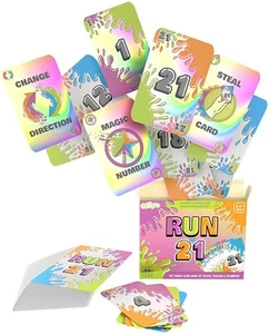 21 Kartenspiel für Kinder und Familien - 2-5 Spieler ab 6+ NEU - Bild 1 von 5