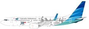 AVIATION 400 1/400 BOEING 737-800 GARUDA INDONESIA PK-GMZ BT4007378001 - Picture 1 of 1