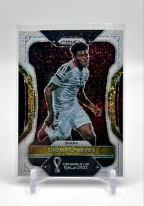 2022 Panini Prizm World Cup Qatar Thomas Partey WHITE SPARKLE Ghana - Picture 1 of 2