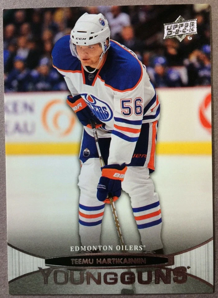 2011-12 Upper Deck Young Guns #216 Teemu Hartikainen Edmonton Oilers RC - Image 1 of 1