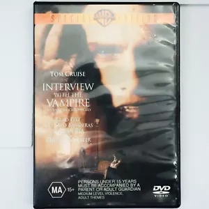 Interview with the Vampire (DVD, 1994) Brad Pitt, Tom Cruise - Vampire Horror - Picture 1 of 6