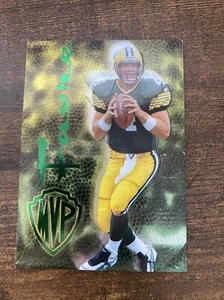 1996 SkyBox Premium Brett Favre MVP Packers Football Card #1 Brett Favre Foil - Picture 1 of 4