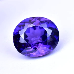 Natural Java Plum Ceylon Sapphire 10.50 Ct Oval Certified Rare Loose Gemstone - Picture 1 of 8