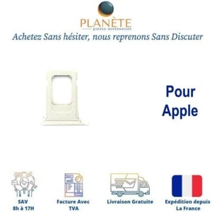 Tiroir Carte Sim Blanc Pour Apple iPhone Xr A1984 A2105 A2106 A2107 A2108 - Photo 1 sur 1