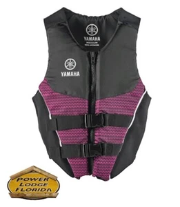NOS YAMAHA ADULT LIFE JACKET PURPLE MAW-23NNC-PL - Picture 1 of 1