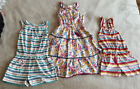 FATFACE GIRLS BUNDLE AGE 5-6 YEARS  2 x PLAYSUITs 1 x LONG LINED SUMMER DRESS