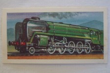 British Locomotives Vintage 1961 Mills Collector Card - Freight Engine 9-F Class