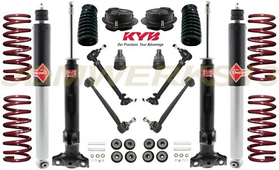 KIT RECONSTRUCCIÓN SUSPENSIÓN AMORTIGUADORES KYB VOGTLAND RESORTES MERCEDES W124 300E E320 260E Foto 1 de 2