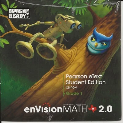 enVisionMATH 2.0 Pearson eText Student Edition CD-ROM Grade 1 - Image 1 of 2