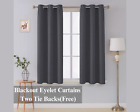 Rhf Blackout Curtains Ready Made Noise Reduce Ready Made Eyelets Ring Top