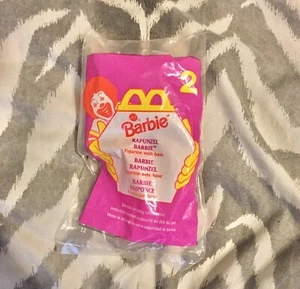 1996 McDonalds Happy Meal #2 Rapunzel Barbie Puppe - Bild 1 von 2
