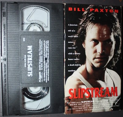 SLIPSTREAM (vhs) Bill Paxton, Mark Hamill, Bob Peck. VG. Rare. Bounty Hunter. NR - Image 1 of 2