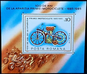 Romania 1985 - MNH - Daimler - 1 Stamp Block - 100 Years Anniversary Issue - Picture 1 of 3