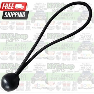 97-06 Jeep Wrangler TJ Sunshade Mesh Bikini Soft Top BUNGEE CORD BALL 1pc - Picture 1 of 8