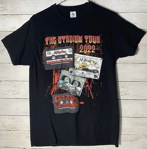 Camiseta The Stadium Tour Para Hombre M Negra 2022 Camiseta Motley Crue Def Leppard Banda Venenosa - Imagen 1 de 15