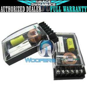 2 pcs. CTX-C4 IMAGE DYNAMICS 2-WAY SPEAKERS TWEETERS CAR AUDIO CROSSOVERS PAIR - Picture 1 of 3
