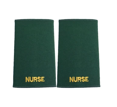 DOES NOT APPLY. Nurse Green Epaulettes