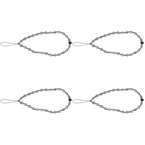 Set of 4 Mobile Phone Chain Stone Beaded Charms Lanyard Cell Cellphone - Zdjęcie 1 z 12