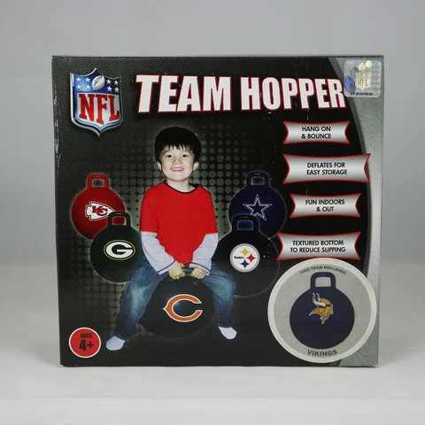 Minnesota Vikings NFL Licensed Child Space Hopper Ball Kangaroo Bouncer Cover