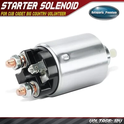Interruptor solenoide de arranque 12V para Cub Cadet Big Country 2006 Volunteer 2008-2012 Foto 1 de 4