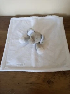 Baby Town Elephant Comforter White/Grey Blanket Blankie Soother Doudou VGC - Picture 1 of 5