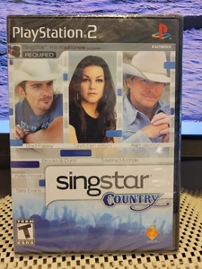 Singstar: Country PS2 (PlayStation 2, 2008) NEW, Sealed - Picture 1 of 2