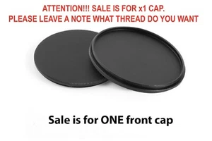 Screw In camera lens cap cover Protective 46mm 52mm 55mm 58mm filter thread - Picture 1 of 2