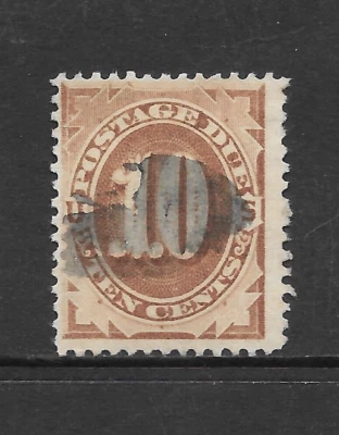 UNITED STATES SCOTT J25 USED F/VF - 1891 5c BRIGHT CLARET POSTAGE DUE ISSUE - Image 1 of 2