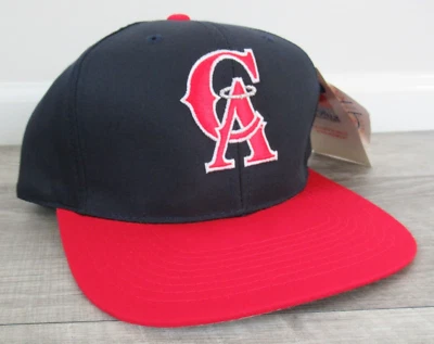 California Angels Vtg Sports Specialties Plain Logo Snapback Hat MLB Adjustable - Image 1 of 4