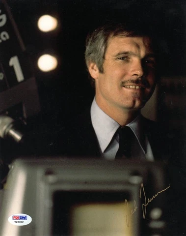 TED TURNER SIGNED AUTOGRAPHED 8x10 PHOTO FOUNDER OF CNN RARE PSA/DNA Cover