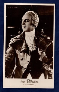 JVAN MOSYOUKINE in "CASANOVA" - CARTOLINA NON VIAGGIATA - Picture 1 of 2