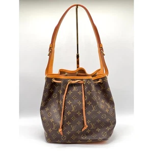 Borsa a secchiello Louis Vuitton Monogram Petite Noe vintage anni 80 tracolla AUTENTICA - Foto 1 di 19