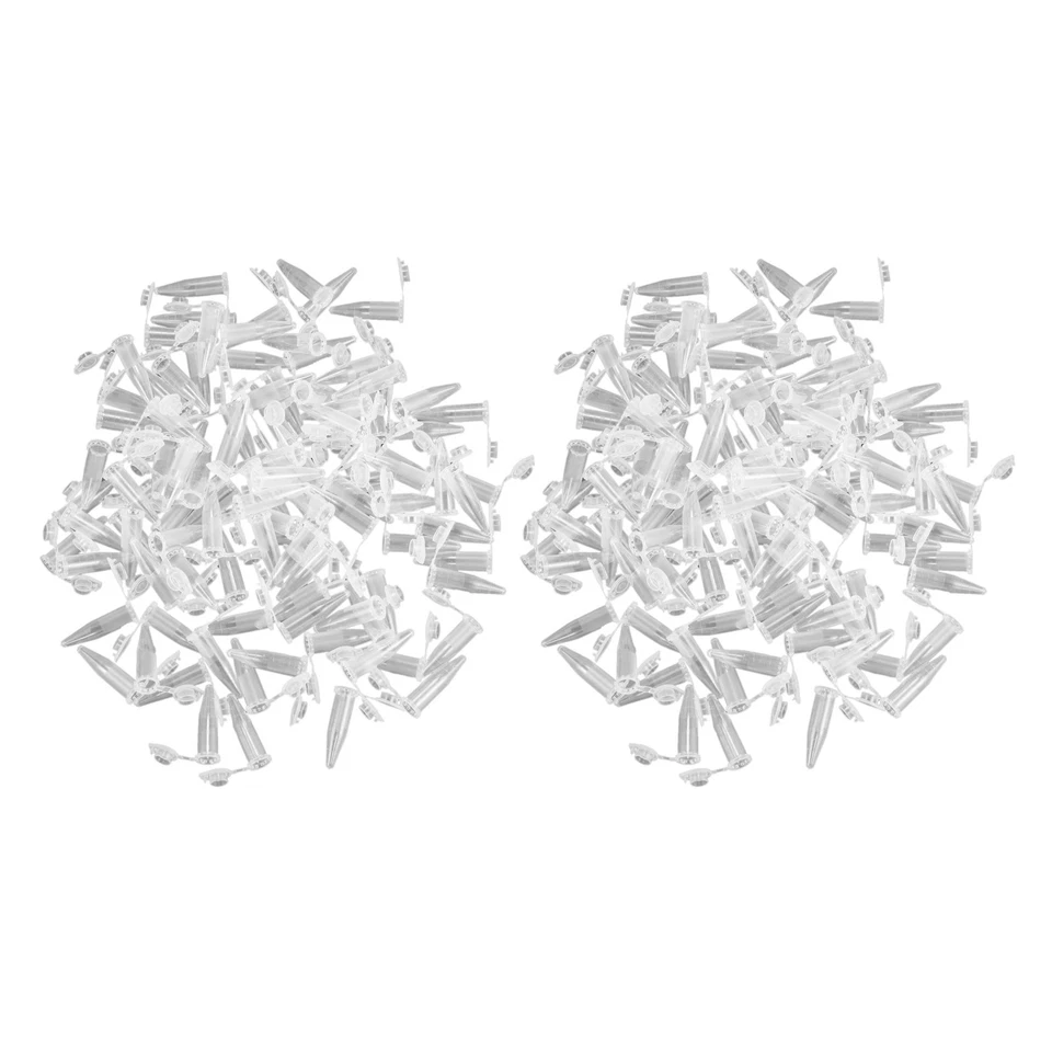 200PZ  Cappuccio Di Plastica Della Fiala Della Centrifuga Della Provetta De6839 - Immagine 1 di 1