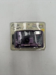 Easy Shot 35mm Film Camera 9.5 Lens Clear Purple Camera Rare!! - Picture 1 of 3