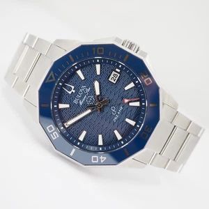 BULOVA MARINE STAR 200M 262KH QUARZO SCATOLA E DOCUMENTI DAL 06/25 COME NUOVO - Foto 1 di 9