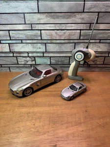 Radio Shack 1:16 R/C Mercedes-Benz SLS AMG Radio Control Car w Free Car, FREESHP - Picture 1 of 12