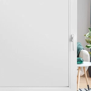 Window Privacy Film, White Opaque Frosted Glass Sticker, No Glue Static Cling... - Picture 1 of 7