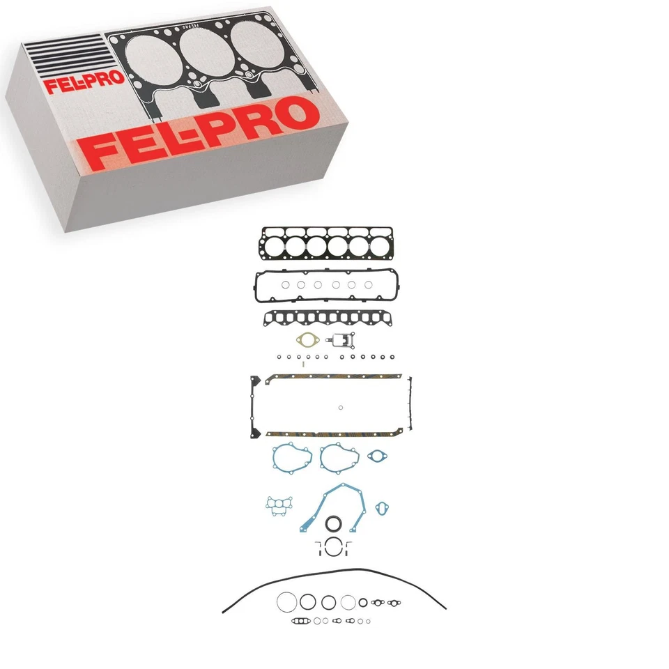 Juego completo de juntas de revisión del motor Fel-Pro para Dodge D100 1986-1987 3,7 L L6 Foto 1 de 1