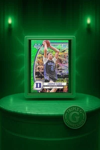 2024-25 Bowman Chrome Cooper Flagg Green Shimmer RC Duke ⚡ Future No.1 Star - Picture 1 of 6