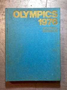 Rare First Edition 1976 Olympics Montreal Innsbruck Book PicturesRare First Edit - Foto 1 di 8