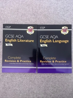 CGP AQA GCSE English Language and Literature Revision and Practice - Image 1 of 2